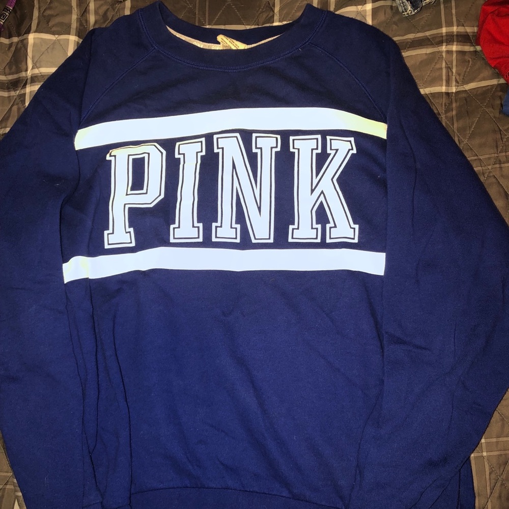 Pink crew neck